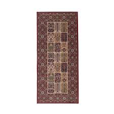 burgundy tile carpet runner lounge