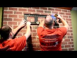 How To Hang A Flat Panel Tv On A Brick