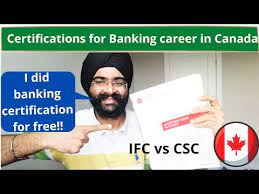 certifications for banking job career