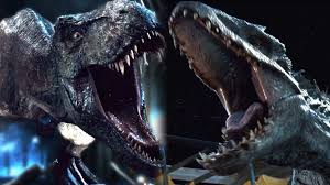 Scientists believe this powerful predator could eat up to 500 pounds (230 kilograms) of meat in one bite. Jurassic World T Rex Vs Indominus Rex Spoiler 1080p Hd Youtube