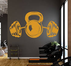 Gym Wall Decal Gym Wall Decor Fitness