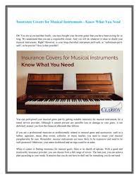 Musical Instrument Insurance Do I Need It What Are The Best Providers  gambar png