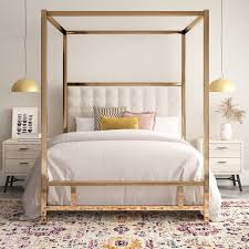 Gold Canopy Bed Wayfair Flash S 52