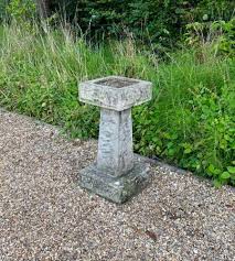 Faux Stone Bird Bath