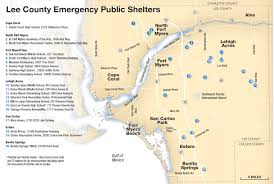 lee county emergency public shelters