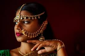 portrait indian beautiful female