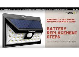 Hardoll Outdoor 24 Solar Led Gate Light