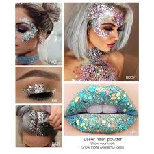 body gel holographic face paint gel
