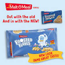 frosted flakes cereal malt o meal
