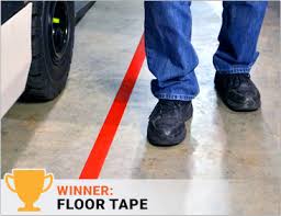 industrial floor tape vs floor paint