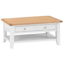 Chester White Painted Oak Coffee Table