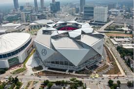 A Birds Eye View Of Mercedes Benz Stadium Atlantas Epic