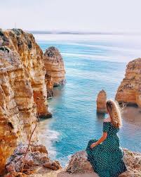 Like several of the other beaches in lagos portugal, praia do pinhao is made up of two smaller beaches connected with a crazy rock formation. The Best Beaches Near Lagos The Algarve Helena Bradbury