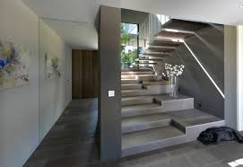 75 gray tile staircase ideas you ll