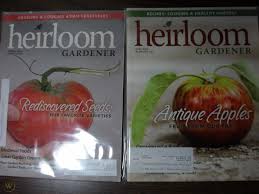 heirloom gardener magazine lot of 7