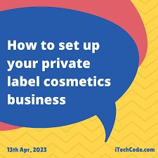private label cosmetics business