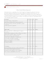 Home Inspection Checklist Template Free House Excel Defect