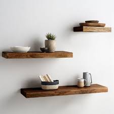 Accessory Wall Decor Pine Wood Shelves