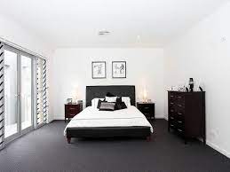 black carpet bedroom