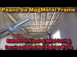 metal furring c channel wall angel