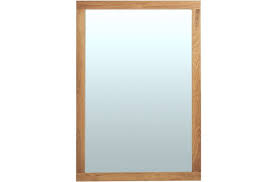 Todmore Solid Oak Large Wall Mirror