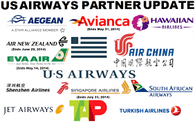 Us Airways Non Oneworld Alliance Partner Update Award