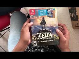 This isn't normal heat — link will burst into flames when moving too close to the mountain. Unboxing The Legend Of Zelda Breath Of The Wild Explorer S Guide Edition Youtube