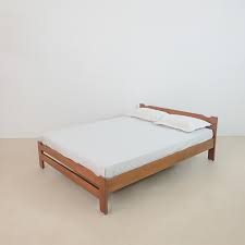 wooden double bed ekbotes logs and