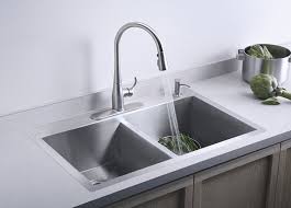 k 3820 4 na double basin kitchen sink