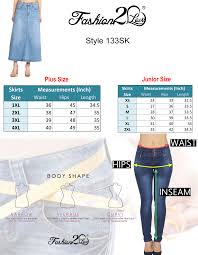 Details About Women S Plus Junior Size Mid Rise A Line Long Jeans Maxi Denim Skirt