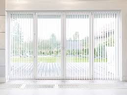 sliding door blinds window treatments