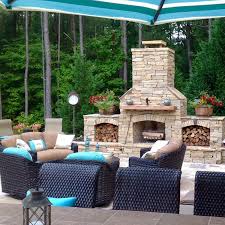 Outdoor Fireplace Design And