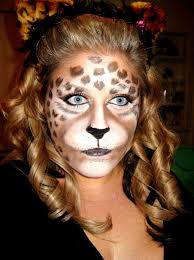 halloween makeup leopard