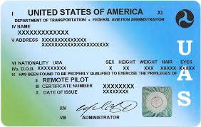 licensed drone pilot