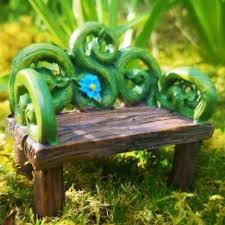 Fairy Garden Blossom Bench Away With