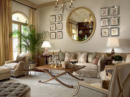 living room design in classic style