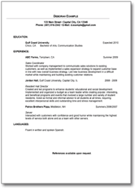 Sample Resume For Sales Position Quickly Easily To Download
