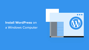 install wordpress on a windows computer