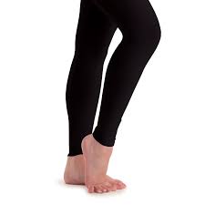 Motionwear 7130 Girls Silkskyn Flat Front Ankle Pant Legging