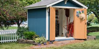 backyard shed for storage or living
