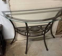 Glass Top Entryway Table Furniture