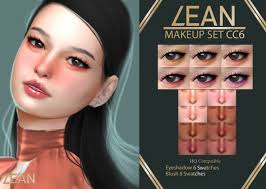most view makeup set cc 6 by lean