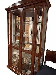 Wooden Display Cabinet With Two Doors