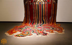combining art and handmade carpets