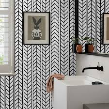 bathroom wallpaper ideas that are