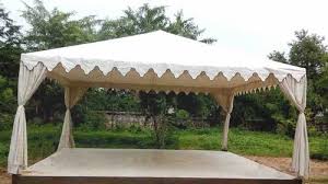 Printed Canvas Royal Canopy Tent Size