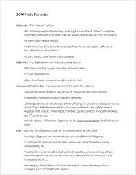 Amazing Soap Note Examples 10 Free Template Calypso Tree