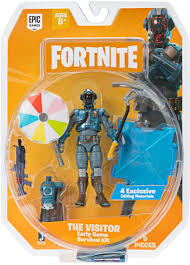 Fortnite just released a new line of toys and each item is $40 or less. Amazon Com Fortnite Early Game Survival Kit Figure Pack The Visitor Toys Games