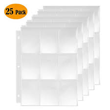 Protect and display your collection with binders and pages! Newcole Baseball Card Binder Sleeves Protectors Trading Card Sleeves Pages Pokemon Card Holder Binder 9 Pocket Pages For 3 Ring Binder Sheets Coupon Pages For Pokemon Cards Sport Cards 30 Pages Walmart Com
