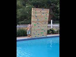 Climbing Rock Wall For Your Pool
